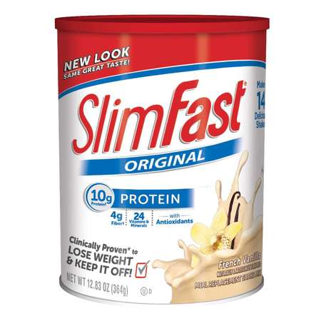 SLIMFAST Slimfast French Vanilla Meal Replacement Drink Mix 12.83 oz., PK3 22637